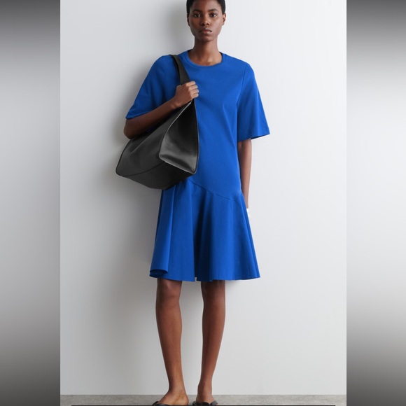 COS Blue Mini Dress - Picture 1 of 8